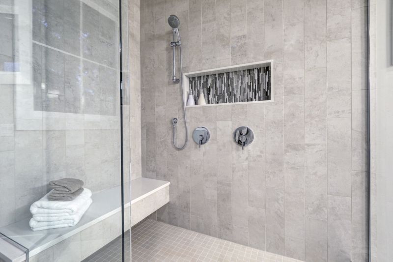 Elegant Shower with Tiles